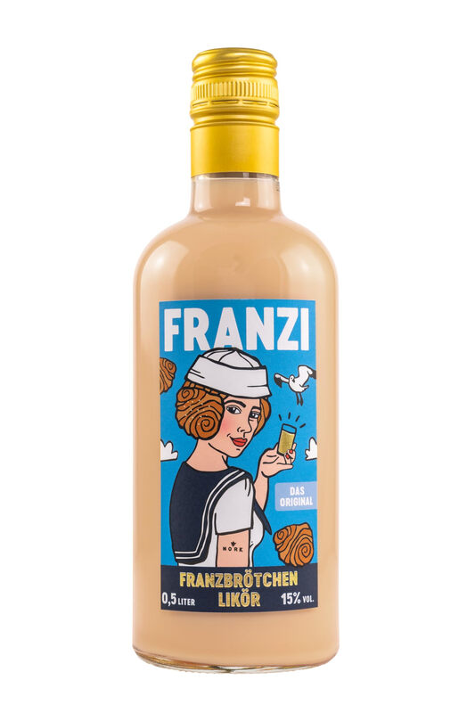 Franzi Franzbrötchenlikör 15% vol. 0.50l Fl
