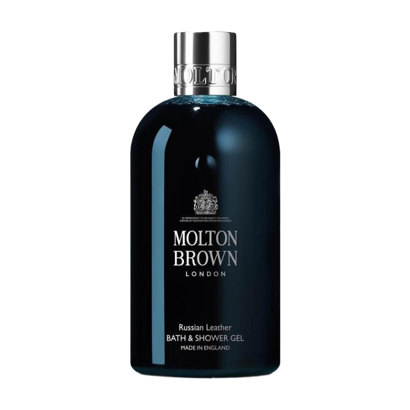 Dark Leather Bath & Shower Gel 300ml