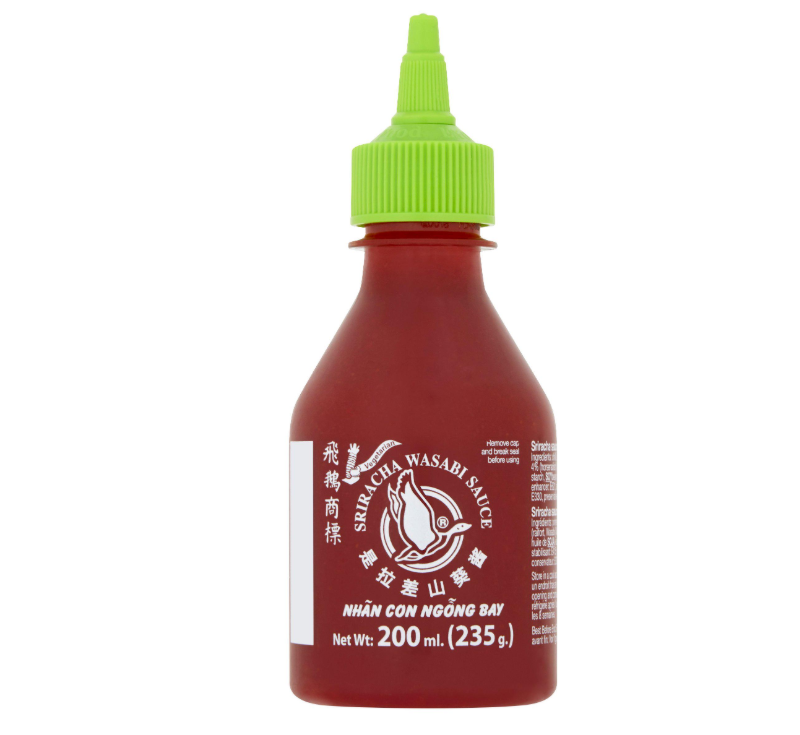 FLYING GOOSE SRIRACHA CHILLI SAUCE WASABI 200ml