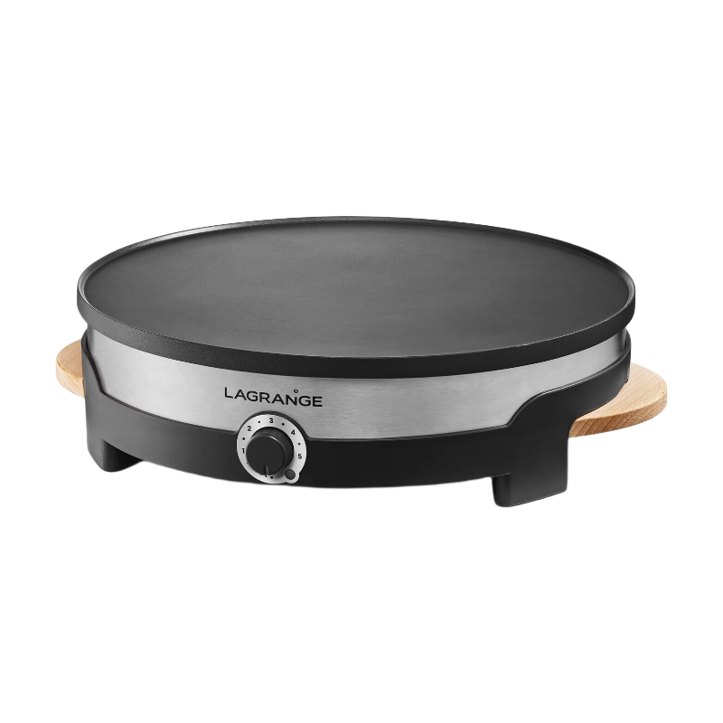 Crêpière Électrique Lagrange 109018 – 1500 W, Plaque de 35 cm, Thermostat Réglable - vue 2