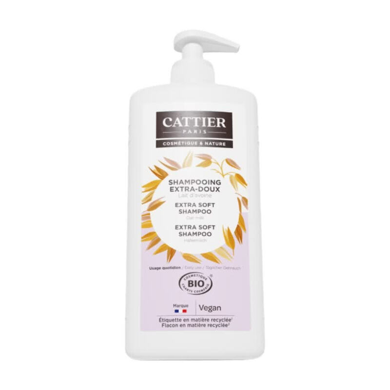 Cattier Shampooing Extra Doux 1L Grand - Image 2