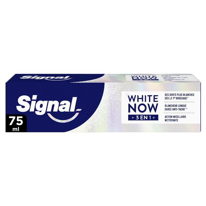 Dentifrice Now 3 en 1 Signal Le Tube De 75ml - vue 2