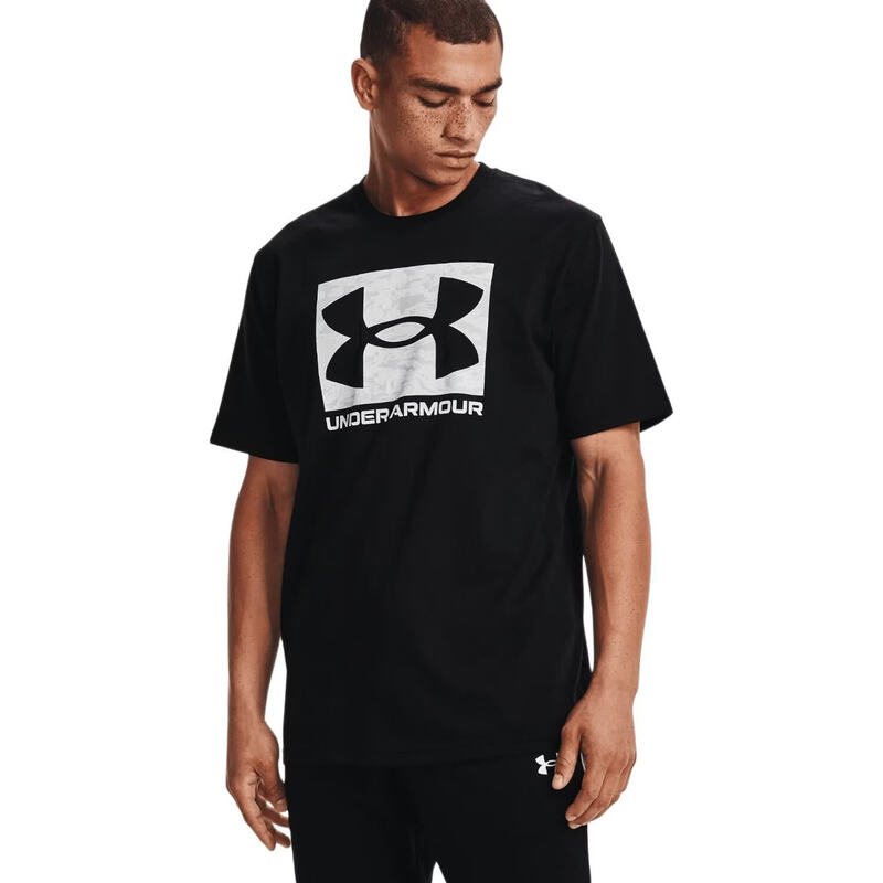 Under Armour Heren T-shirt Korte Mouwen Zwart-Zwart Sportstyle Collectie M