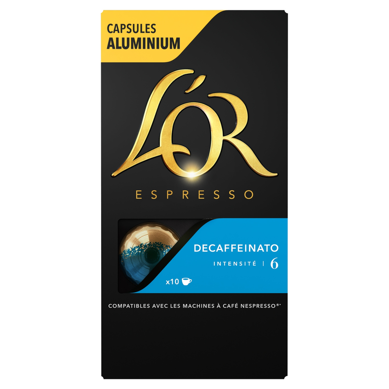 Café Capsules L'or Décaféiné Intensité 6 – 10 Capsules - vue 1