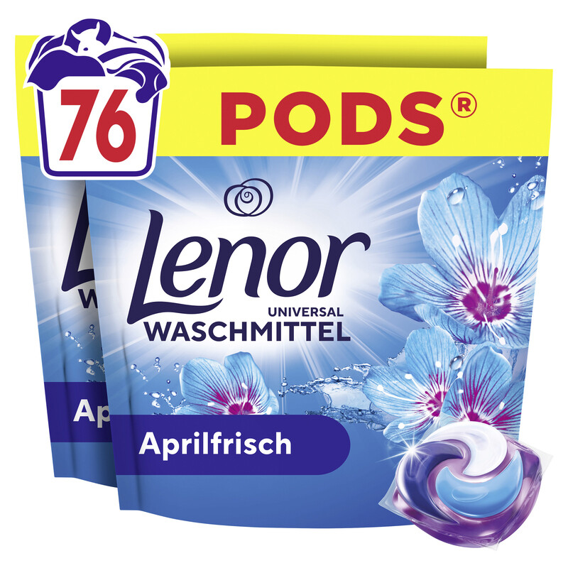 Lenor All-in-1 Pods Aprilfrisch - 76WL
