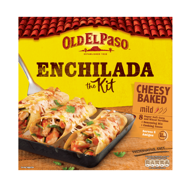 Old El Paso Golden Enchilada Dinner Kit 663G
