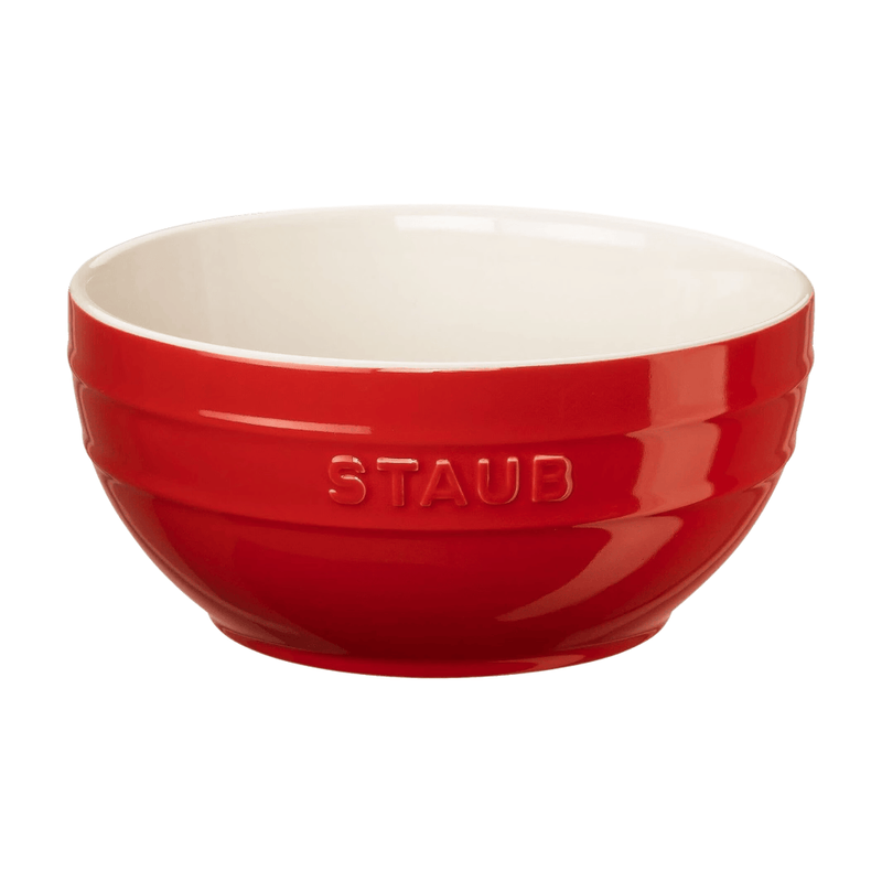 Staub Ceramique Schüssel, 18 cm | Kirsch-Rot | Keramik