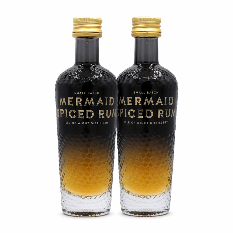 Pack of 2 - Mermaid Spiced Rum 5cl 38% ABV