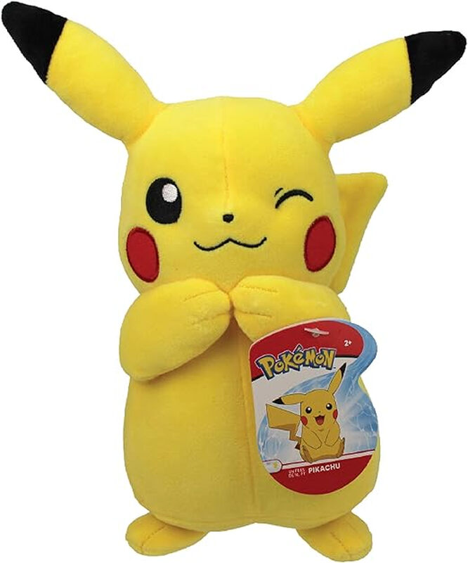 BOTI Spielfiguren Pokémon Spielset: 20 cm Plüsch Welle 9 - Display mit 6 Stück exklusiver Sammelfiguren.