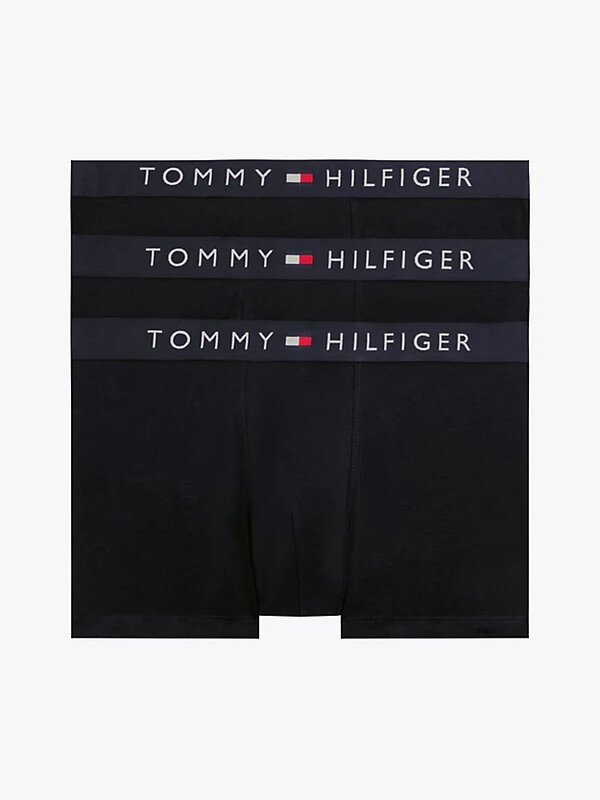 Tommy Hilfiger Original trunks 3-pack heren boxershorts desert sky S