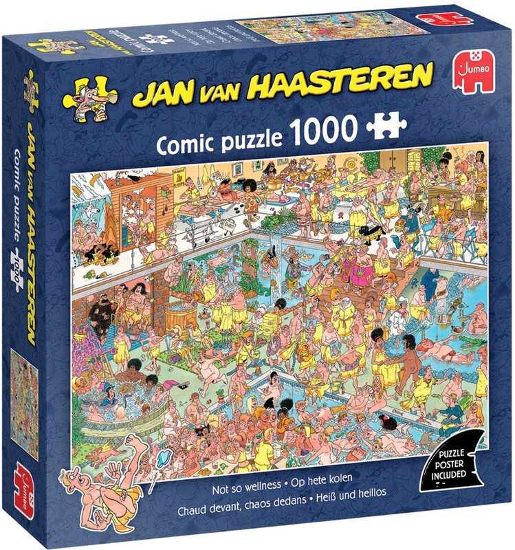 Jan Van Haasteren Not so Wellness Puzzel - 1000 stuks