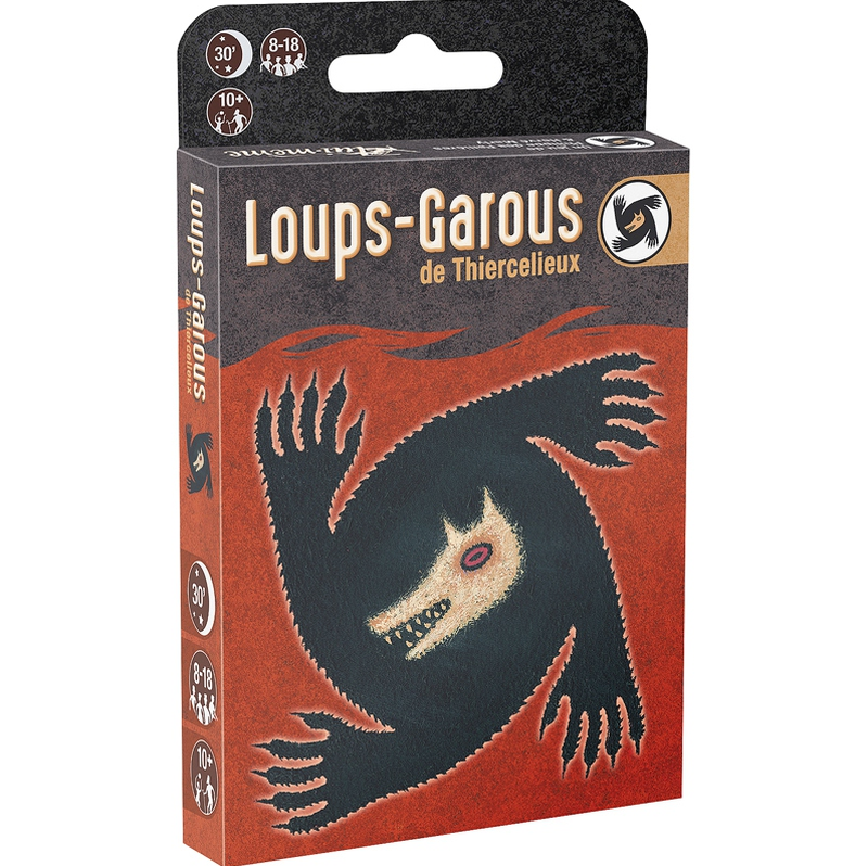 Asmodee Les Loups-Garous de Thiercellieux Jeu de Société de Bluff 8-18 Joueurs