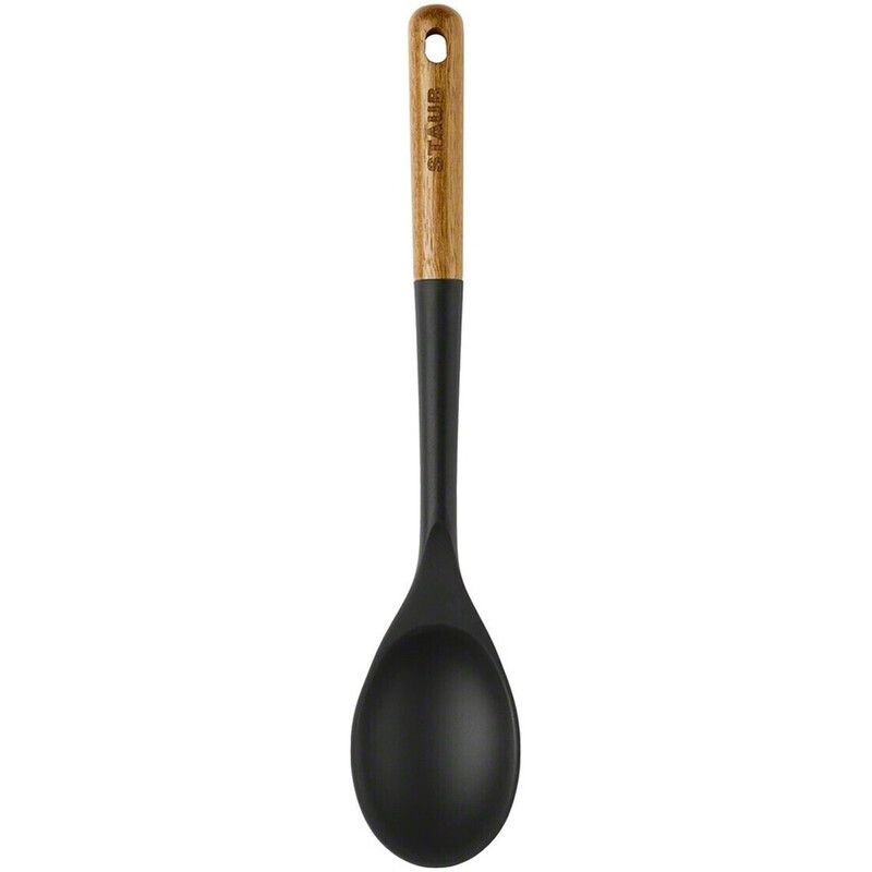 STAUB ST Silikonlöffel schwarz 31 cm