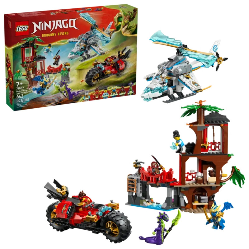 Ninjago 71857 Ninja Vehicle Tree House Battle
