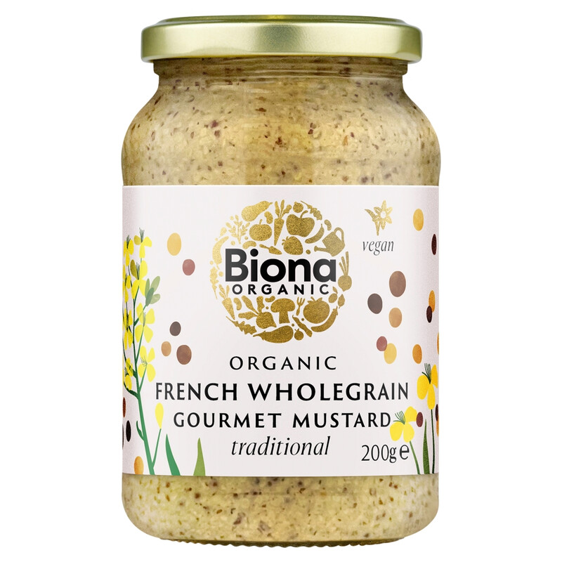 Organic Wholegrain Mustard 200g