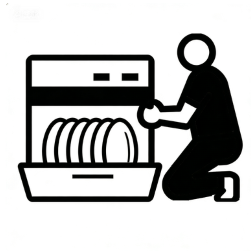 Freestanding Dishwasher Installation