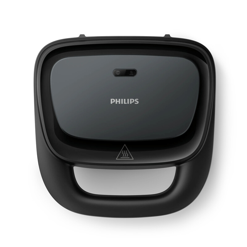 Philips 3000 Serie HD2331/90 Sandwichtoaster 750 W Schwarz