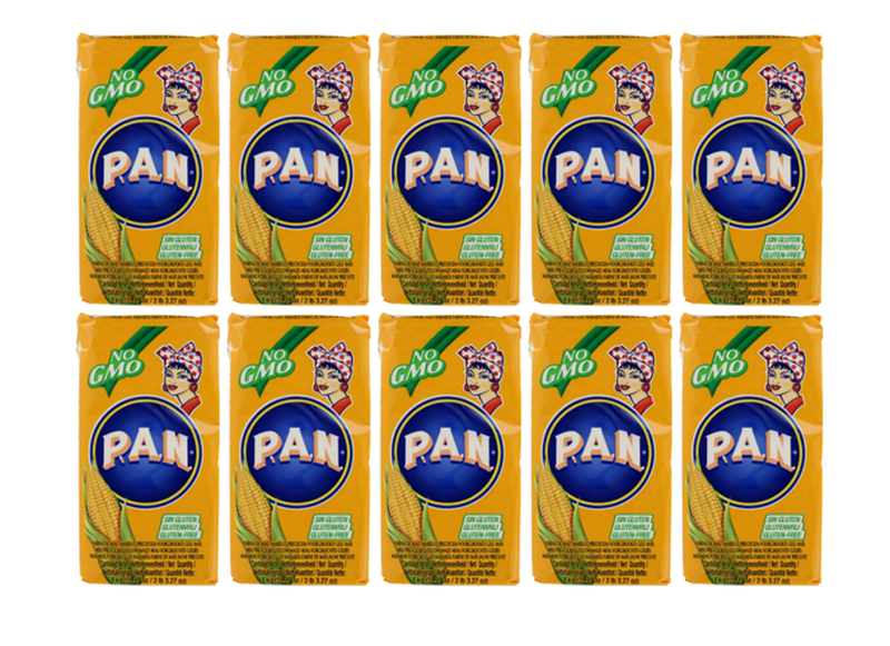 P.A.N. Farine de maïs jaune 1 kg x 10