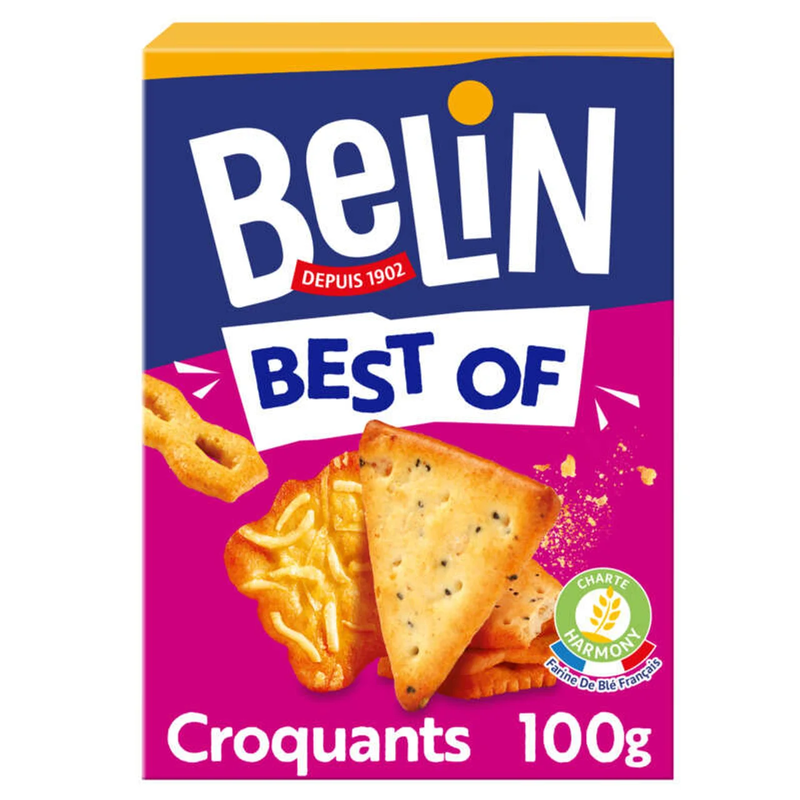 Belin mélange crackers apéritifs 100 g