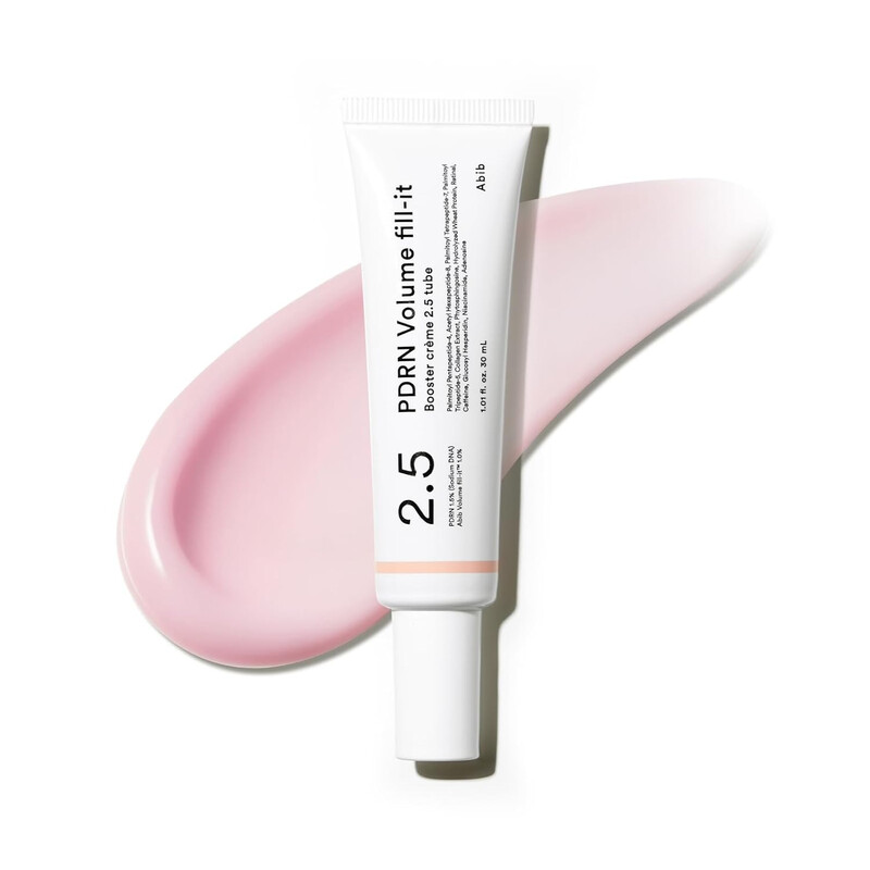 ABIB PDRN Volume fill-it booster crème tube de 2,5 | Repulpant volume visage avec PDRN 15 000 ppm peptides rétinal | Pour le front, les rides d'expression et les rides du cou | Raffermissant anti-âge | 1,01 fl oz