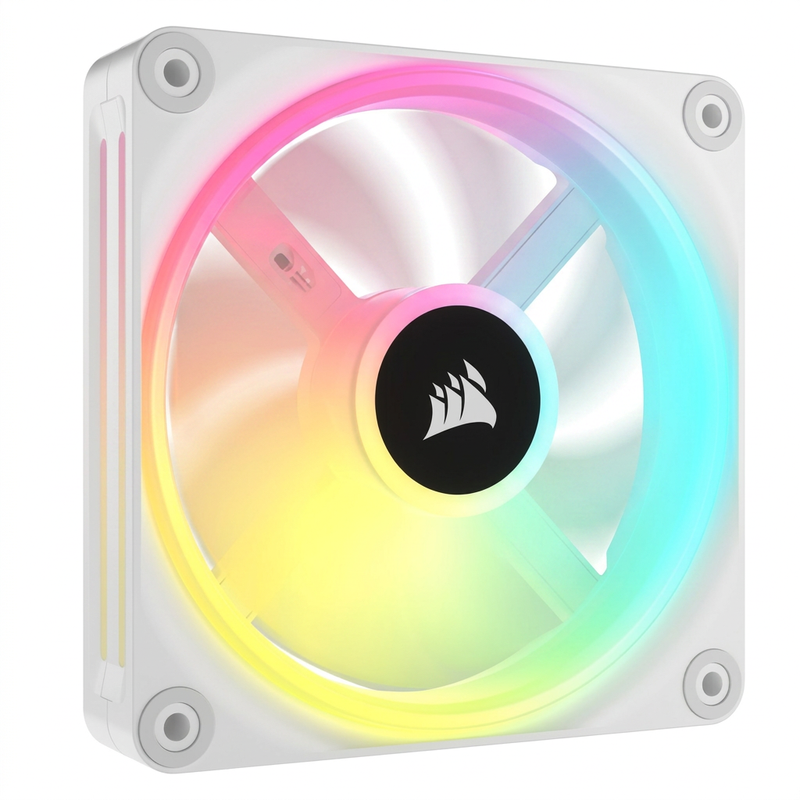 Corsair CO-9051005-WW Behuizingsventilator - 12 cm RGB, PWM, Wit
