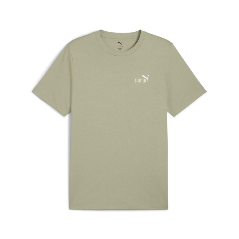 Puma Men's Essentials 2 Color Small No. 1 Logo Tee - Lux Army