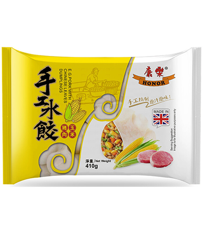 HR Dumplings Pork with Corn 410g