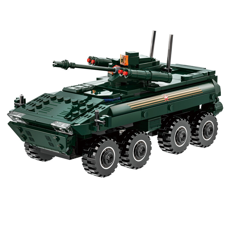 WANGE VPK-7829 Boomerang Infanterievoertuig 335 Stuks Bouwstenenset Voor Hobbybouwers