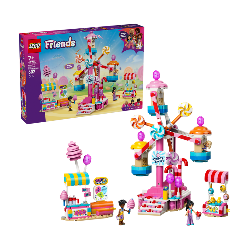 LEGO® Friends Draaiwiel met snoepjes & cupcake 42700