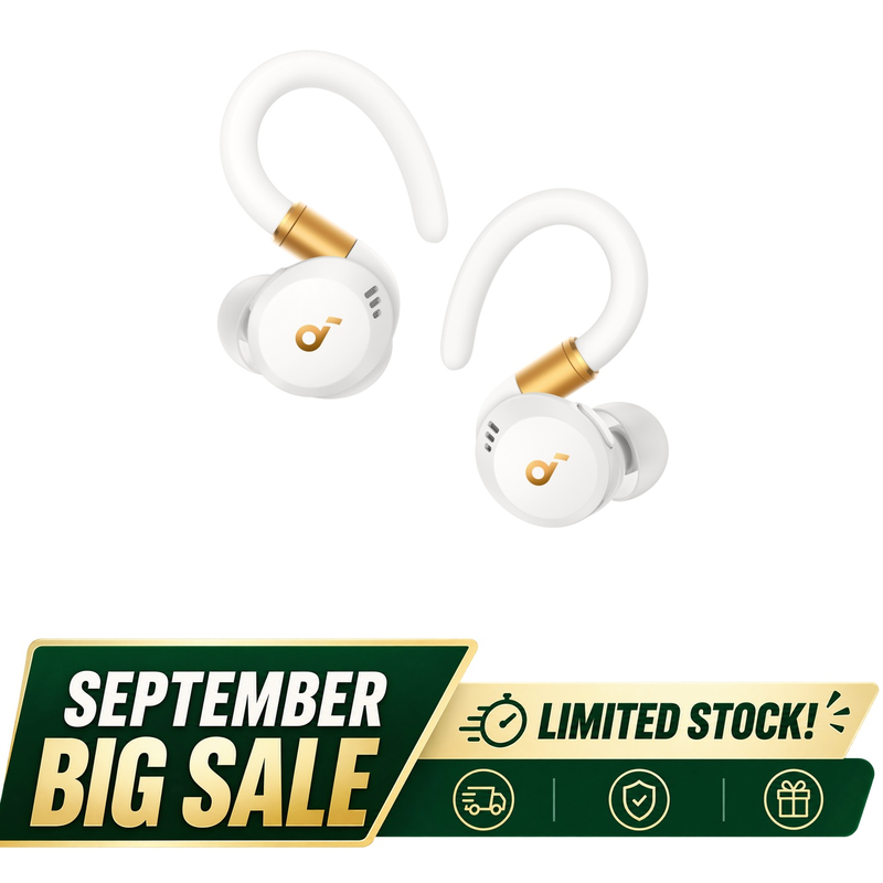 soundcore Sport X20 Kabellose In-Ear-Kopfhörer in Weiß: Perfekt für Sport, Anrufe und Musik im Alltag