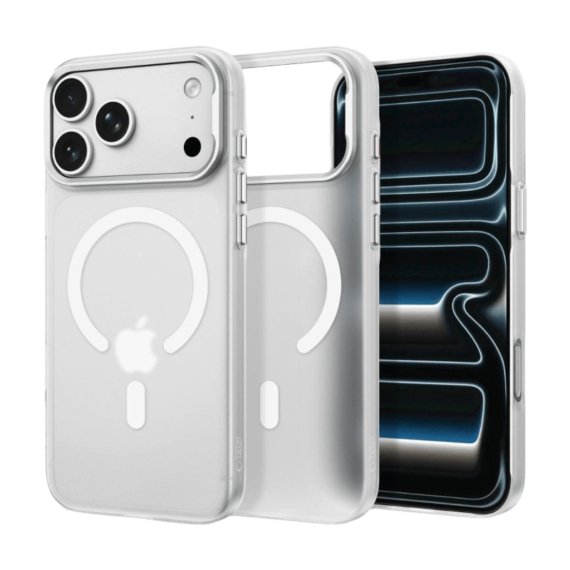 Tech-Protect Flexair Hybrid CC MagSafe hoesje voor iPhone 17 Pro / 18 Pro - Transparant