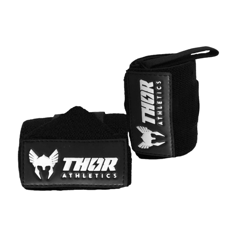 Thor Athletics polsbandjes extra sterk zwart