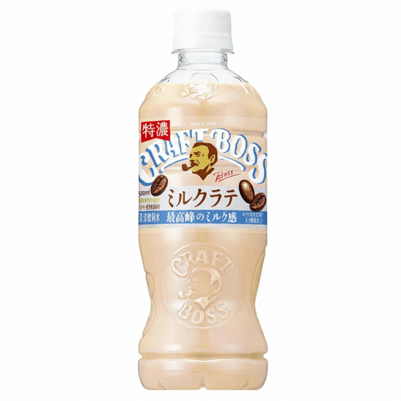 Suntory Craft Boss Milk Latte Craft Boss 500ml
