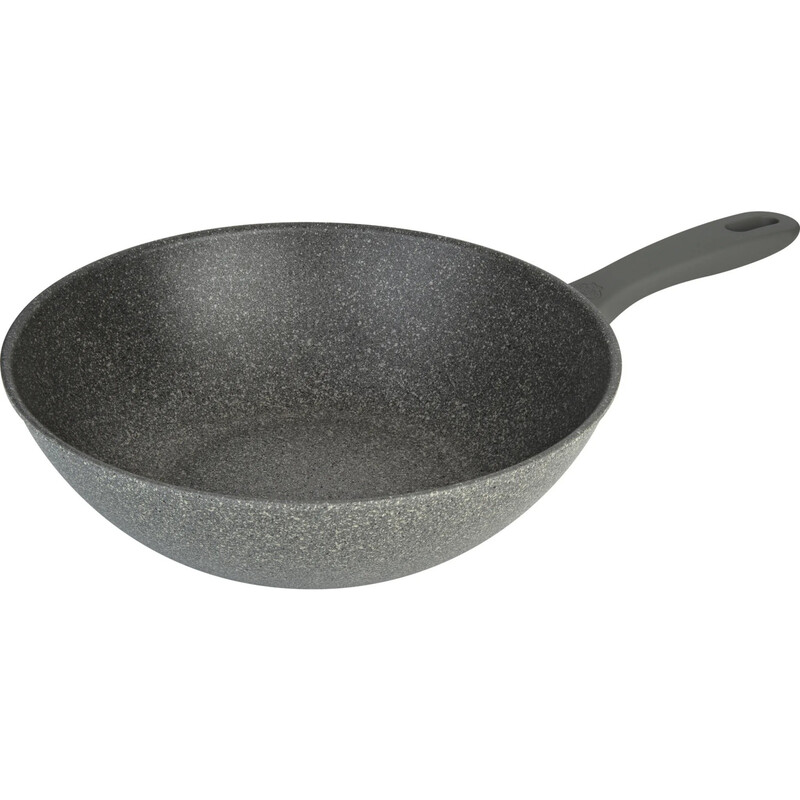 Ballarini Murano Wok 30 cm, Aluminium, Grau (75002-937-0)