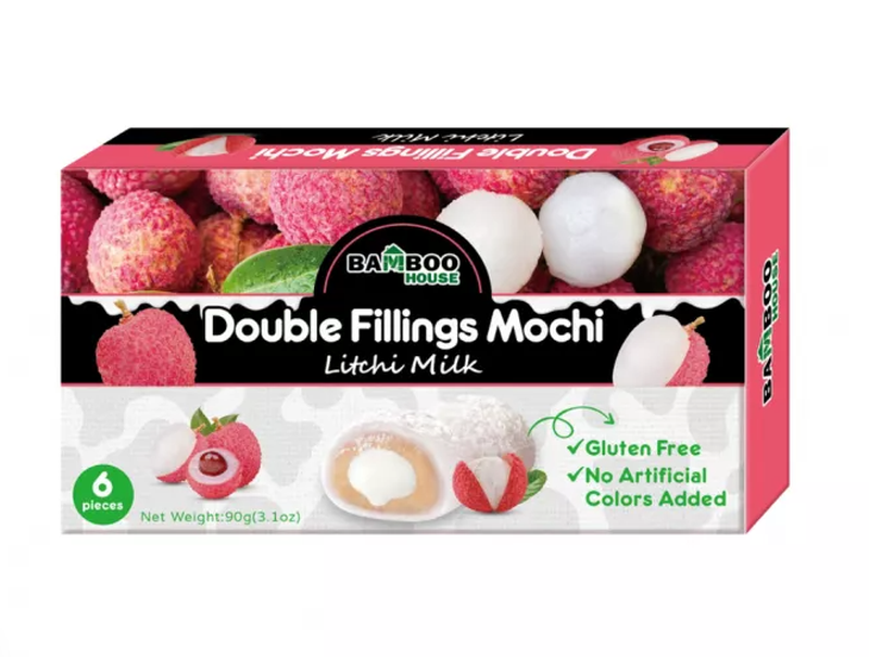Bamboo House Mochi mit Litschi-Milch 90 g