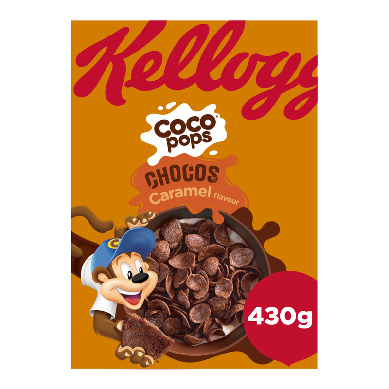 Kellogg's Coco Pops Chocos Caramel 430G