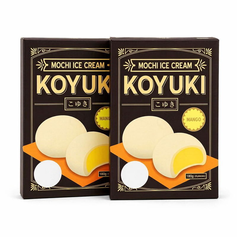 Koyuki Mochi IJs Mangosmaak – 2 x 180 g