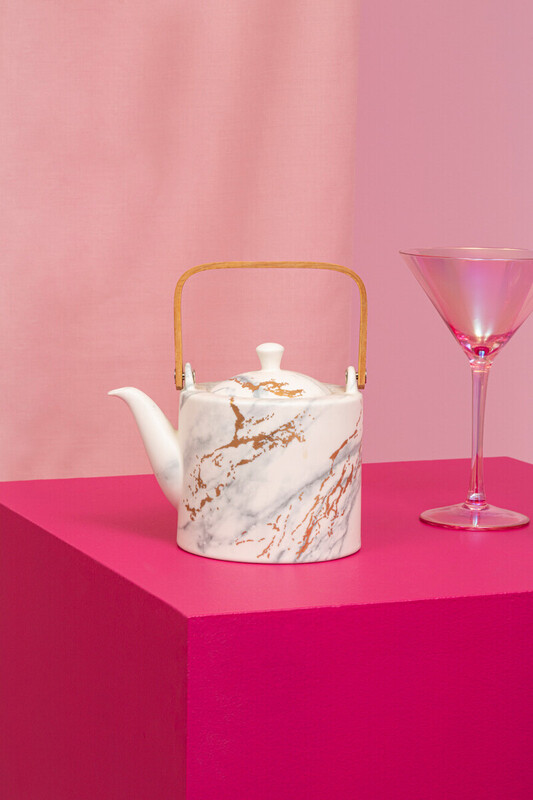 Maison By Premier Marble Luxe Teapot