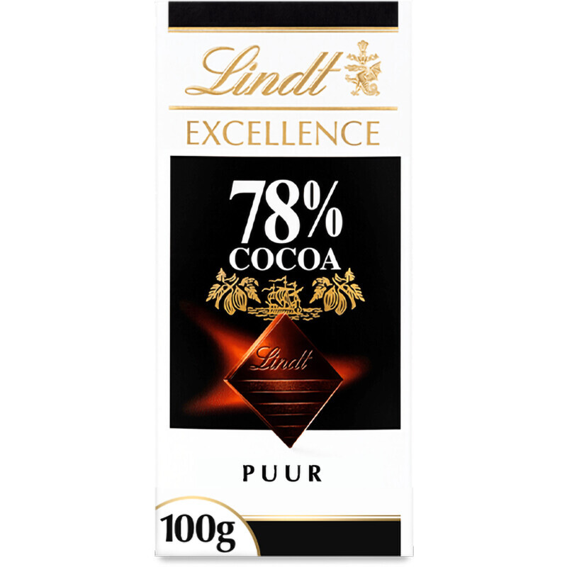 Lindt excellence 78% cacao 100 g