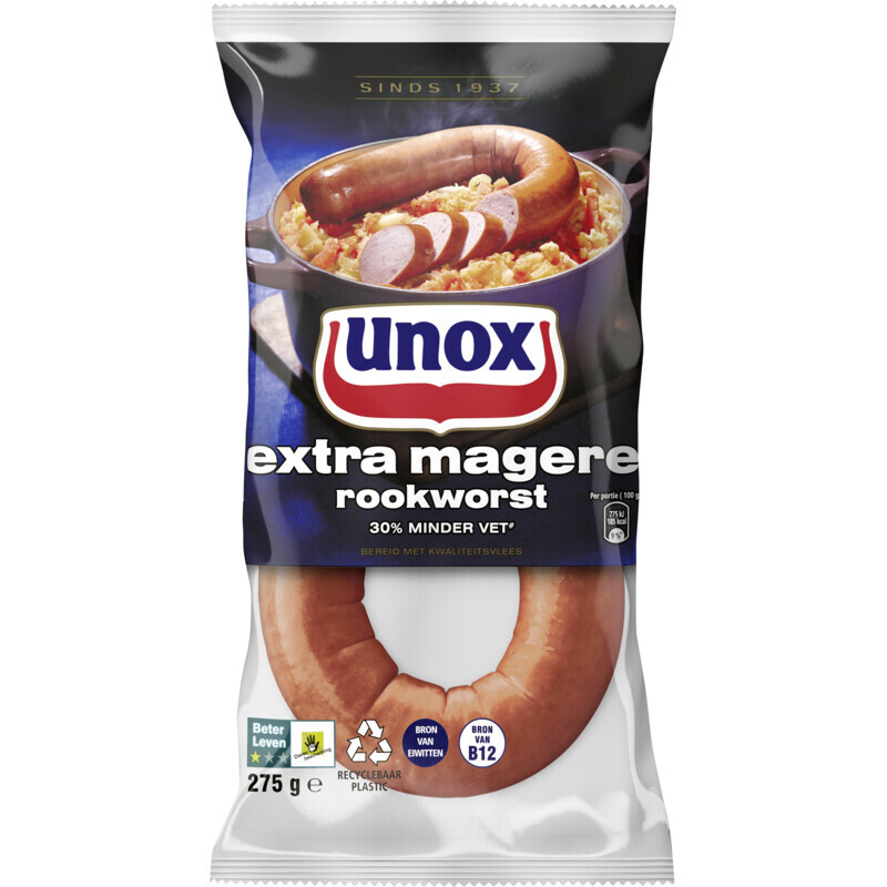Unox Extra Mager Gerookte Worstjes - 275 g