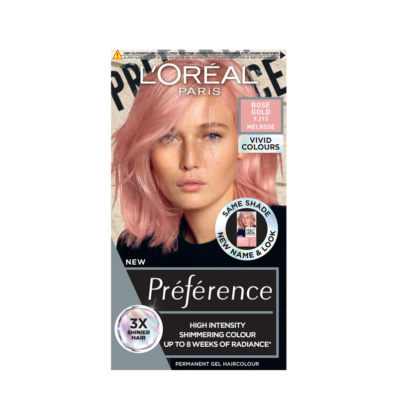 L'Oreal Preference Vivids 9.213 Rose Gold - Image 2