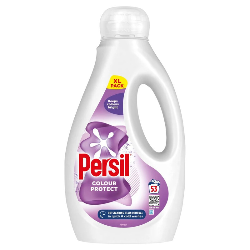 Liquid Laundry Detergent, Colour, 53 Washes, 1.431l