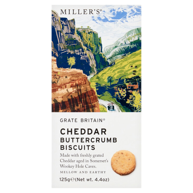 Wookey Hole Cheddar Crackers 125g