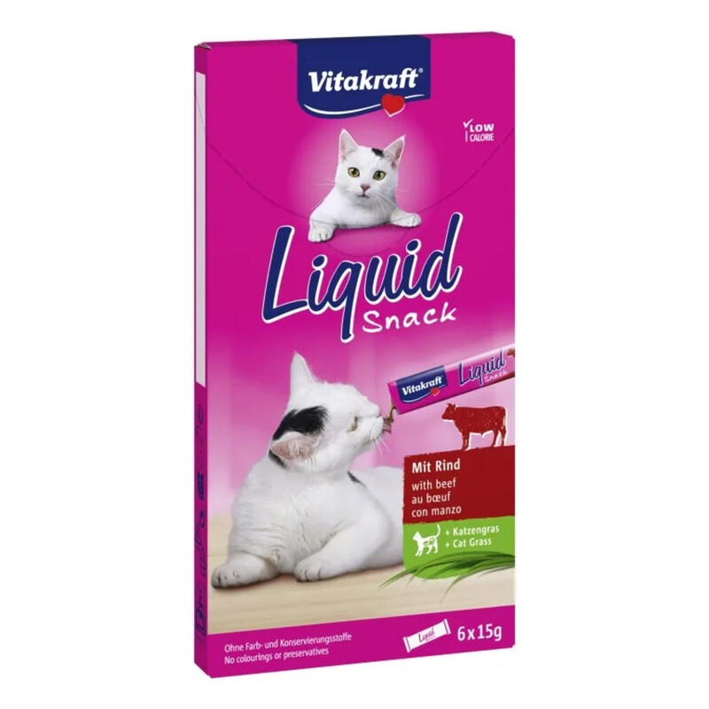 Friandise Pour Chat Adulte Boeuf Vitakraft La Boite De