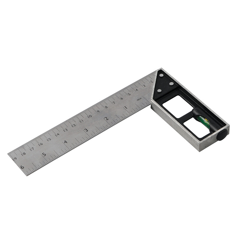 Tri & Mitre Square with Spirit Level 150mm