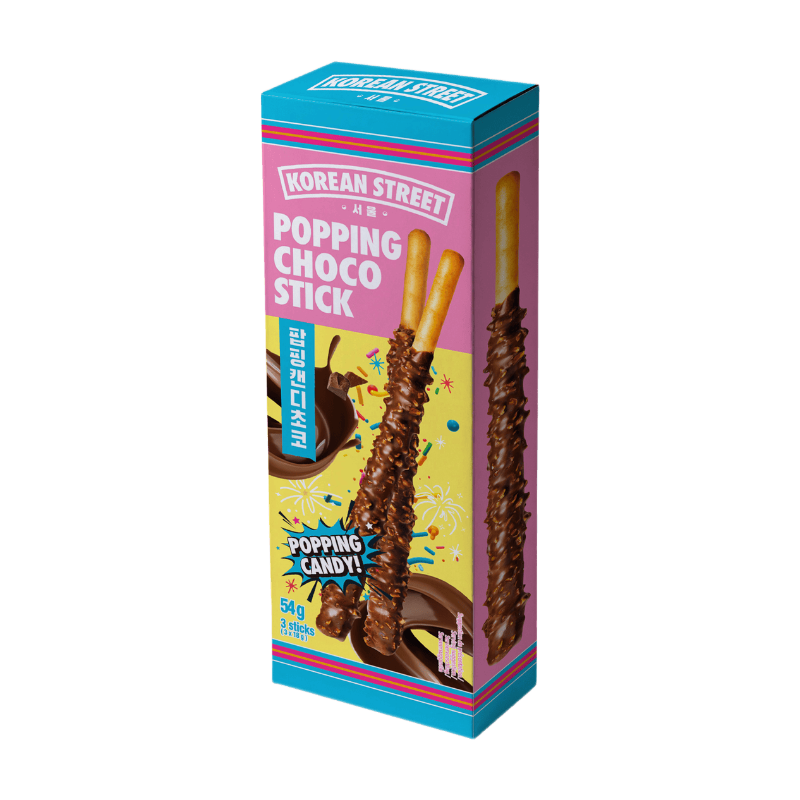 Korean Street Popping Choco Stick 54g