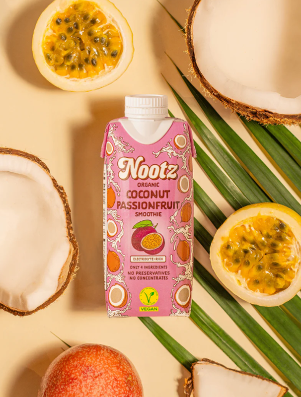 Nootz Coconut Milk Smoothie Passion Fruit 180Ml