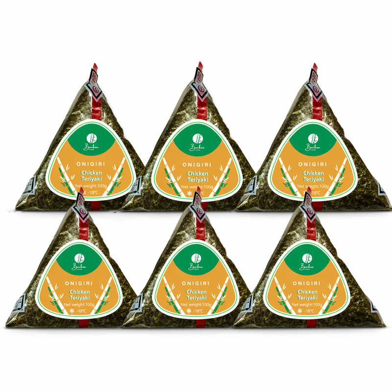 Bamboo Cuisine Onigiri Kip Teriyaki – 6 x 100 g