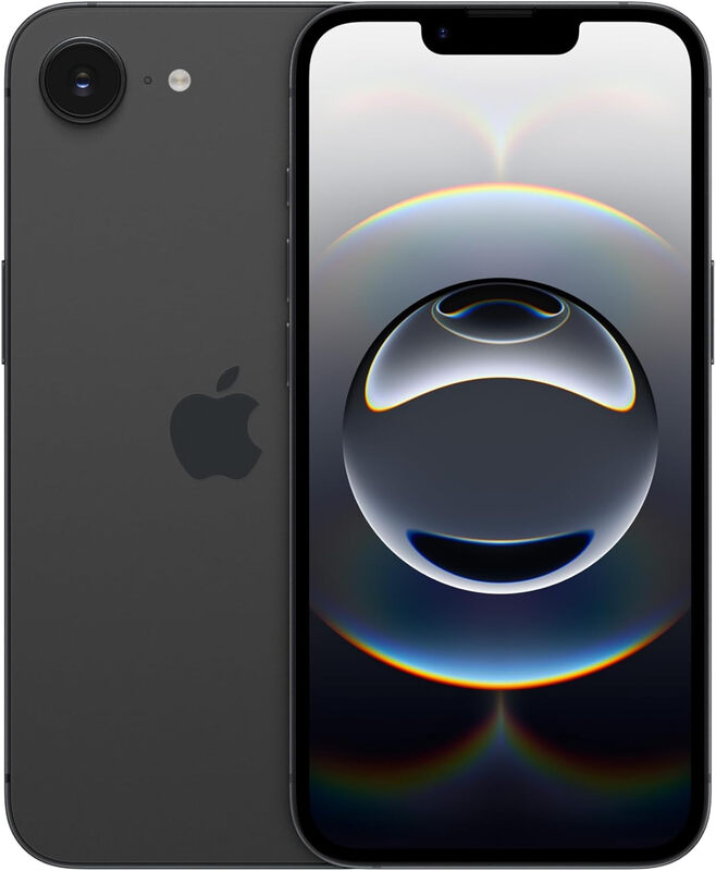 Apple iPhone 16e 512 GB / 8 GB, Zwart