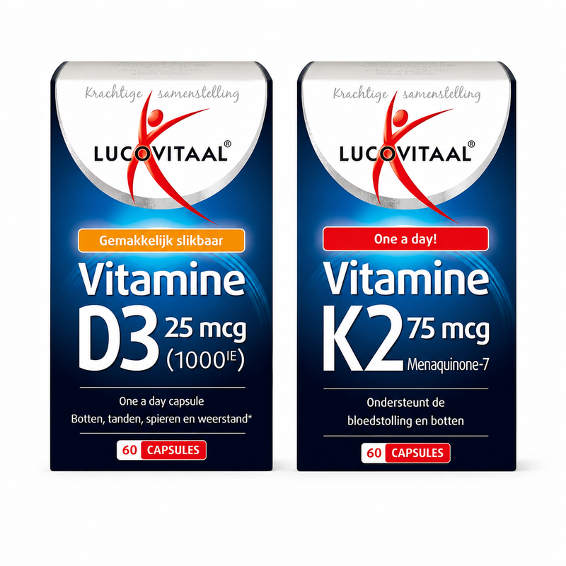 Lucovitaal Vitamine D3 & K2 Bundel